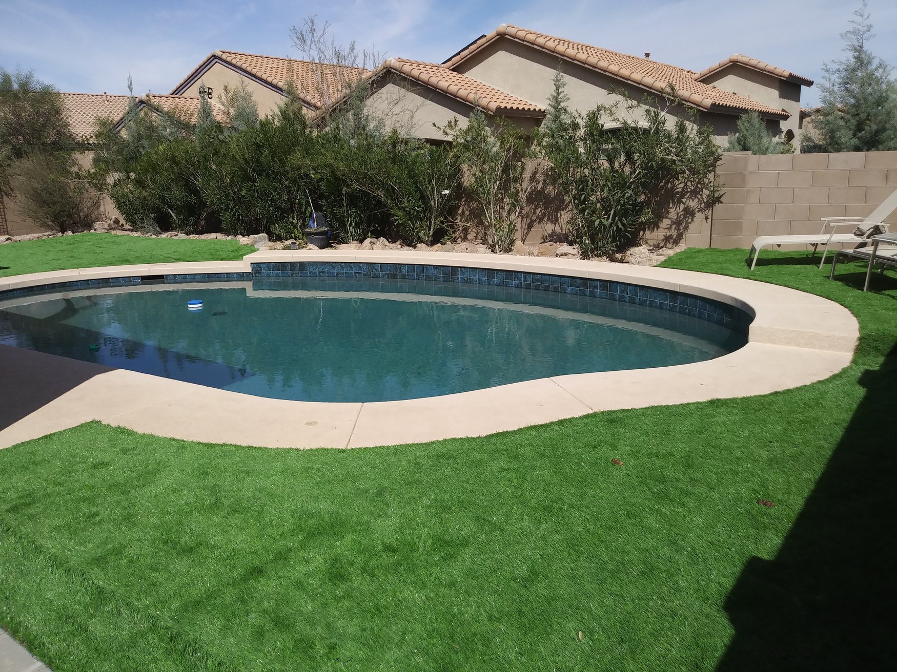 Pool Build Highlight The Cross Family of Marana, AZ