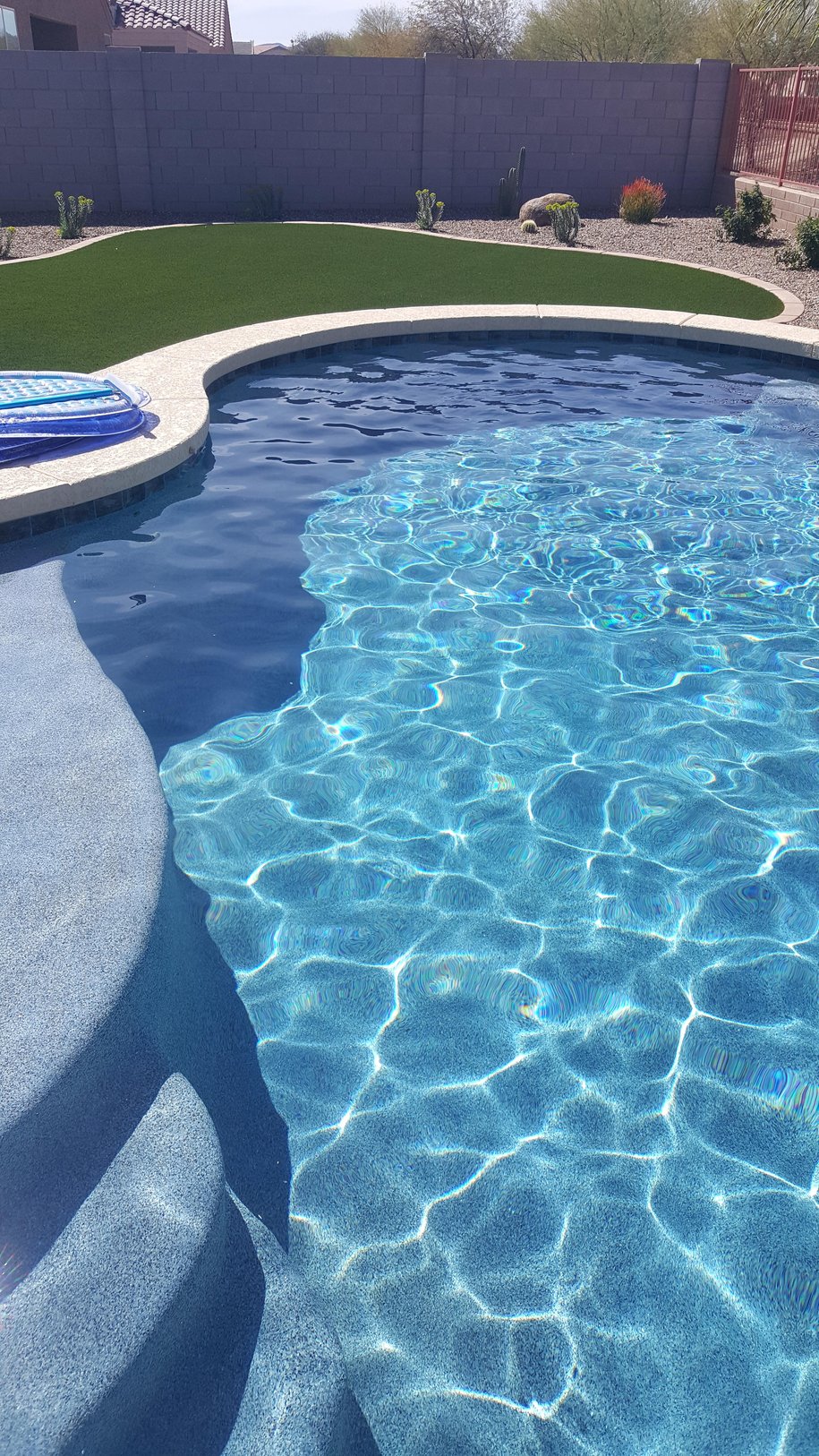 Pool Build Highlight The Dellinger Family of Queen Creek, AZ