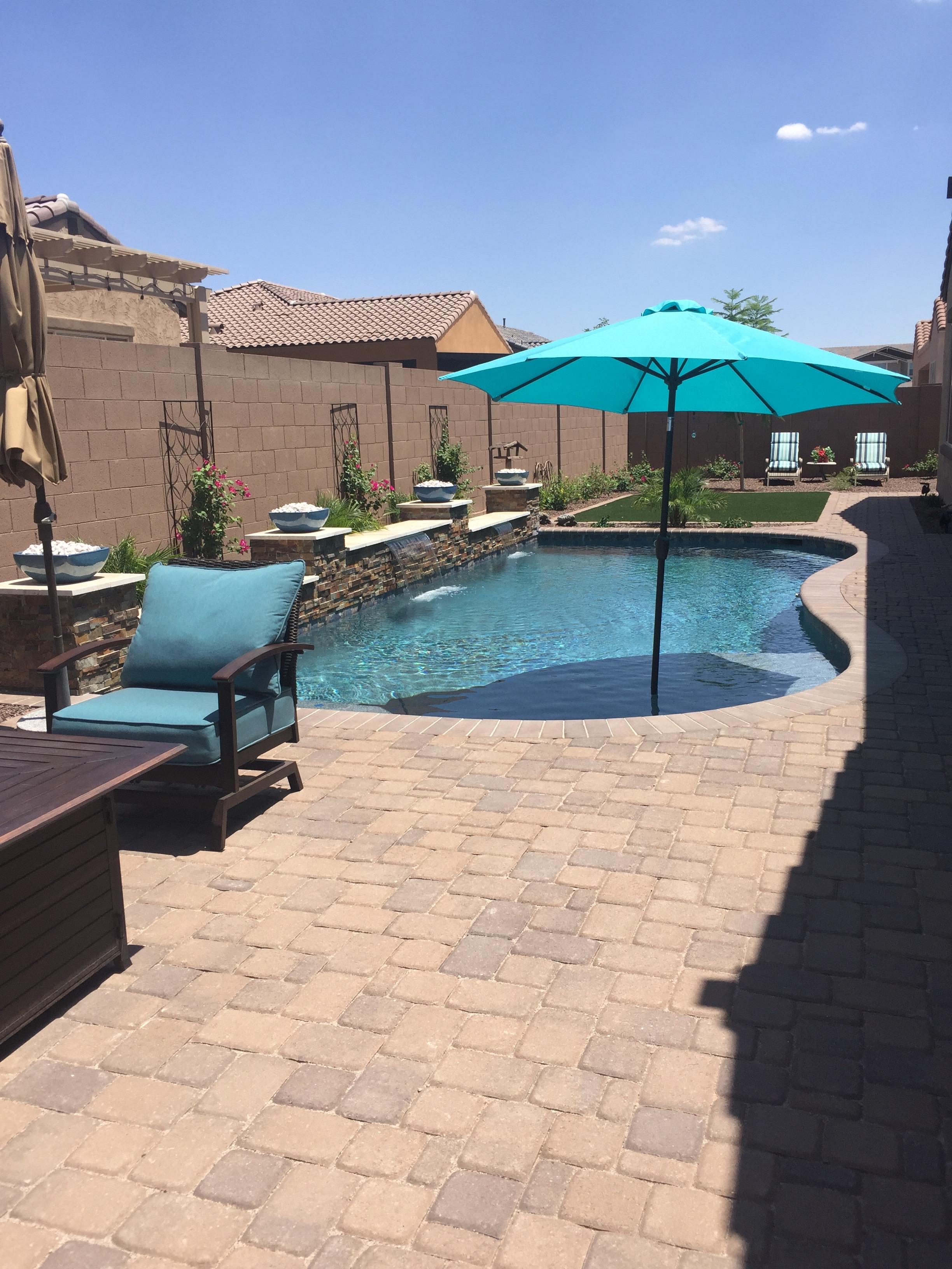 Pool Build Highlight The Lickar Family of Mesa, AZ