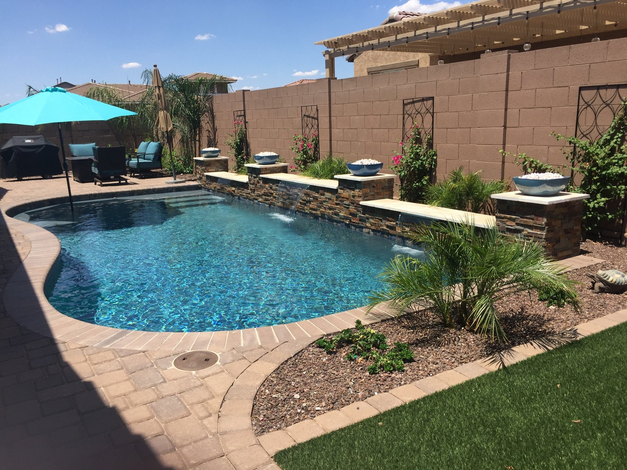 Pool Build Highlight: The Lickar Family of Mesa, AZ