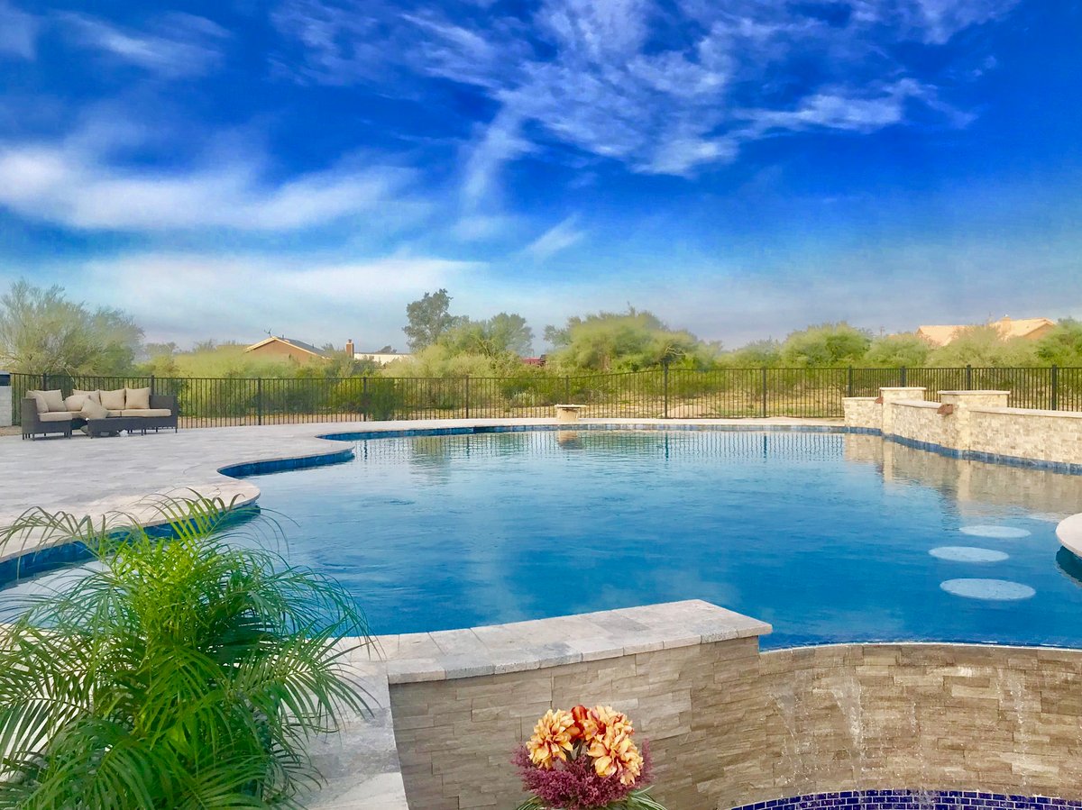 Pool Build Highlight The Martin Family of Surprise, AZ