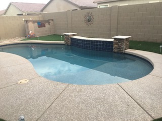 POOL BUILD HIGHLIGHT: THE COVINGTON FAMILY OF MARICOPA, ARIZONA