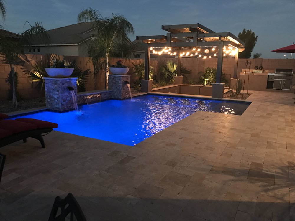 POOL BUILD HIGHLIGHT: THE BOVA FAMILY OF CHANDLER HEIGHTS, ARIZONA