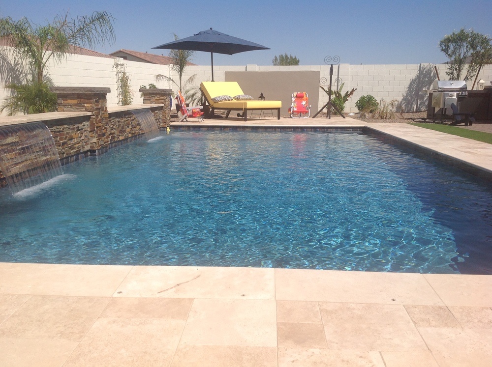 POOL BUILD HIGHLIGHT: THE YACONETTI FAMILY OF MESA, AZ