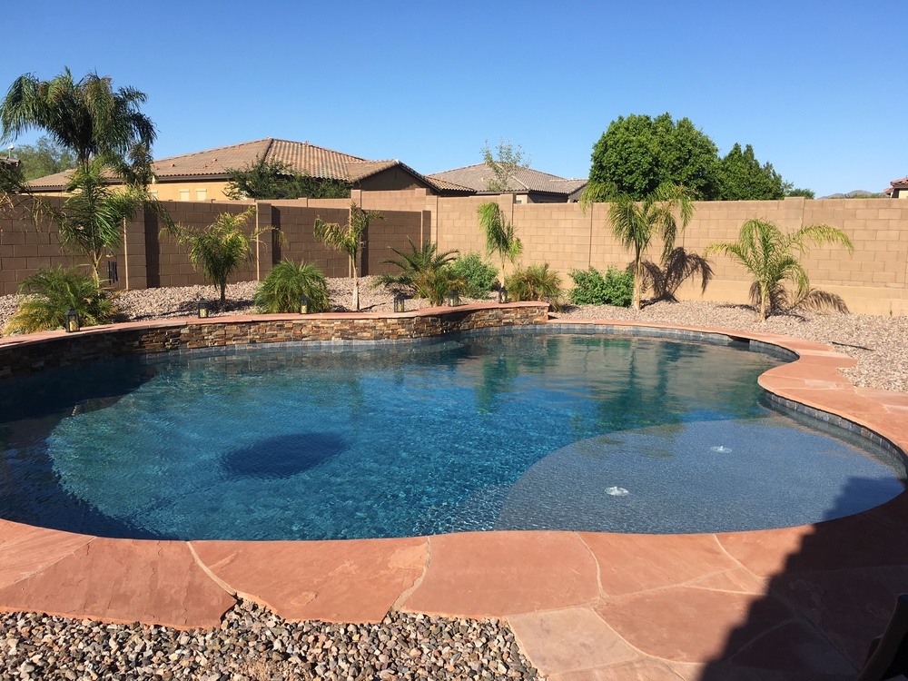 POOL BUILD HIGHLIGHT: THE SHARRETT FAMILY OF LITCHFIELD PARK, AZ