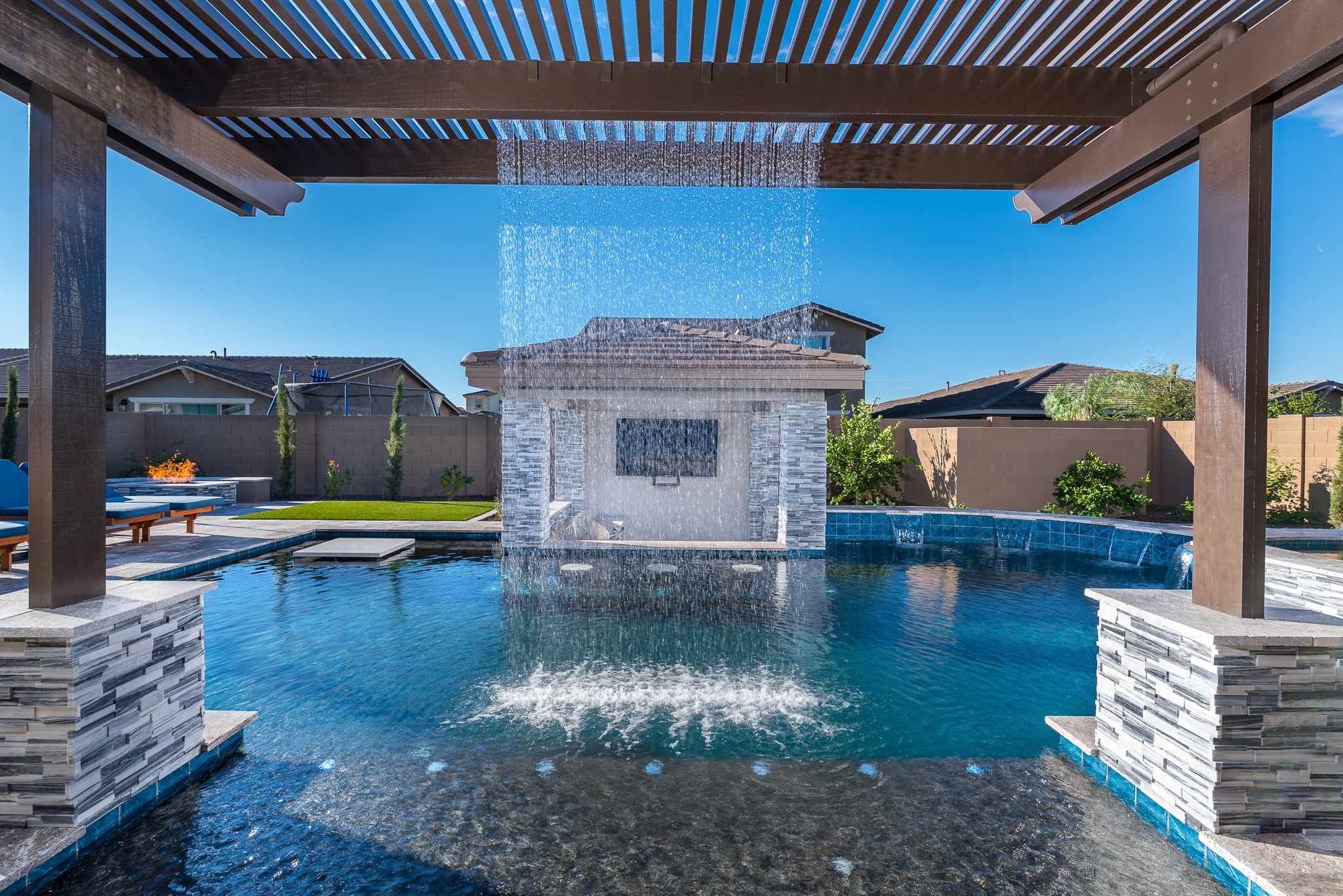 2018's Most Popular Swimming Pool Design: Jenik Family of Chandler Heights, Arizona
